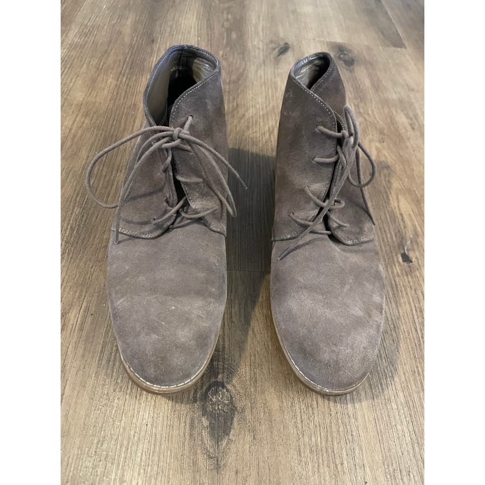 Blondo Waterproof Suede Chukka Boots Mens 9.5M Taupe Brown B6101 02C